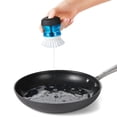 thumbnail image 2 of OXO Softworks Brosse à Main avec Distributeur de Savon, Noir & Blanc, 2 of 7