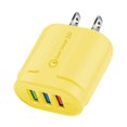 thumbnail image 2 of TIMIFIS Usb C Charger 3 Port Fast Quick Charge 3.0 USB Hub Wall Charger 3.0A Power Adapter US Plug Gift, 2 of 2