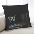 thumbnail image 1 of Ahgly Company Drinks Cocktails Coussin d'Intérieur, 18 Pouces par 18 Pouces, 1 of 6