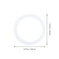 thumbnail image 2 of 200pcs Professional Kazoo Flute Diaphragms Plastic Kazoo Flute Films Flute Parts, 2 of 7