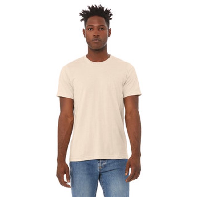 Bella Canvas Mens CVC Jersey Tee, 4XL, Heather Dust