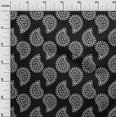 thumbnail image 3 of oneOone Rayon Black Fabric Block Sewing Craft Projects Fabric Prints By Yard 56 Inch Wide, 3 of 5