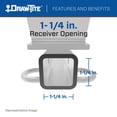 thumbnail image 2 of Draw-Tite Trailer Hitch Rear 24965 Sportframe; Class I; Round Tube Welded; 1-1/4 Inch Receiver; 2000 Pound Weight Carrying Capacity/200 Pound Tongue Weight, 2 of 3