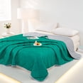 thumbnail image 3 of Cool Feeling Silk Fiber Summer Comforter Summer Cooler Gift Comforter Conditioner Comforter Solid Color, 3 of 6