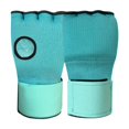 thumbnail image 1 of jinwen Boxing Hand Wraps Inner Gloves Half Finger Gloves for Sparring MMA Muay Thai Green, 1 of 9