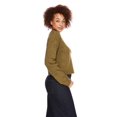 thumbnail image 4 of George Women's Cropped Crew Neckline Sweater, 4 of 6