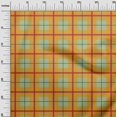 thumbnail image 2 of oneOone Cotton Poplin Light Green Fabric Madras Check Sewing Craft Projects Fabric Prints By Yard 42 Inch Wide, 2 of 4