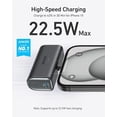 thumbnail image 4 of Anker 5000mAh Power Bank w/ USB-C Connector White, 4 of 6
