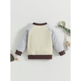 thumbnail image 2 of xiaxaixu Chandails d'Automne pour Bébé à Manches Longues à Col Rond, Imprimé Cowboy, Chandails Raglan, Vêtements pour Nourrisson, 2 of 8