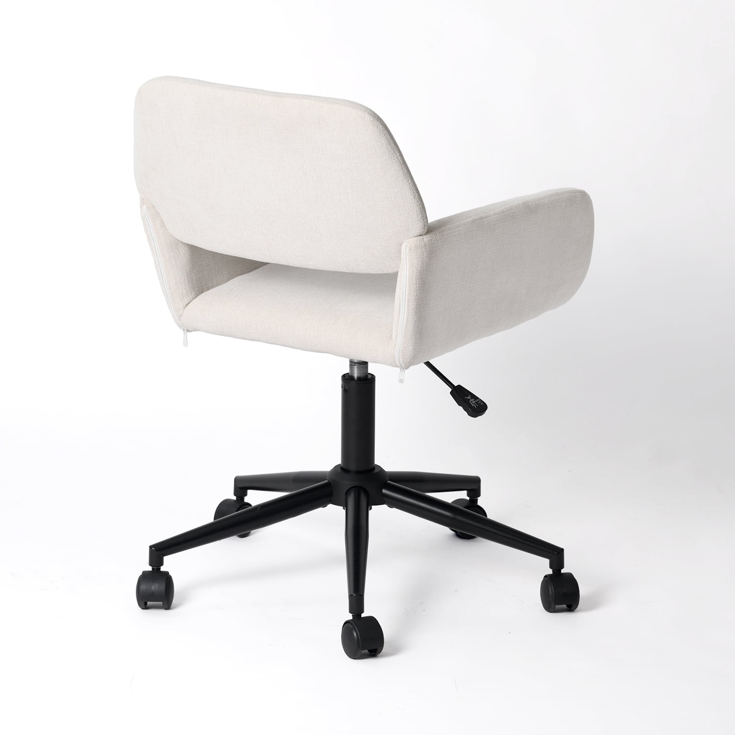 Chaises de bureau ergonomiques Homy Casa pour salle de réunion et bureau à domicile, tissu beige