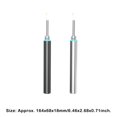 thumbnail image 3 of Otoscope Ear Wax Visual Digging Spoon Precision High Definition Silicone Home Body Picking Mirror Temperature Control Endoscop for Adults Silver, 3 of 7