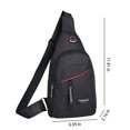 thumbnail image 3 of Vadktai Crossbody Sling Backpack , Sac à Bandoulière, Sac de Poitrine de Randonnée de Voyage, 3 of 9
