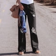 thumbnail image 2 of Soki Womens Stretch Skinny Jeans Ripped Slim Denim Jeggings, 2 of 6