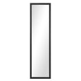 thumbnail image 1 of Hometrends Sequoia Door Mirror, Black, Full length Mirror, Home Decor, 14x48in, 1 of 5