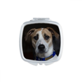 thumbnail image 1 of Miroir de Poche Compact Portable Double Face pour Maquillage Chien Animal de Compagnie Image Sombre, 1 of 3