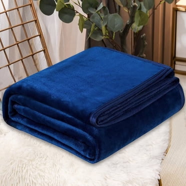 RYRDWP Super Doux Chaud Solide Micro Peluche Couverture Jeter Tapis Canapé Literie 100x150cm