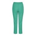 thumbnail image 3 of Timegard Womens Plus Size Pants Elastic Waisted Solid Color Lightweight Pants Lounge Trousers Pockets, 3 of 4