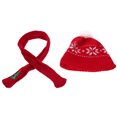thumbnail image 4 of 2 Pcs Mini Hats Scarf Set Christmas Miniatures For Crafts Children, 4 of 8