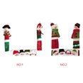 thumbnail image 3 of Transemion 3pc Christmas Snowman Refrigerator Door Handle Covers Oven Kitchen Handle Sleeve 1, 3 of 6
