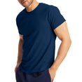thumbnail image 2 of Hanes T-Shirt à Col Rond à Manches Courtes X-Temp pour Hommes, Lot de 2, m, Marine, 2 of 5