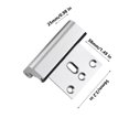 thumbnail image 5 of RKSTN Verrou de Renforcement Sécurité à Domicile Verrou de Renforcement de Porte Verrou de Salle de Bain Intérieur, 5 of 5