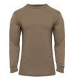thumbnail image 2 of Rothco T-Shirt à Manches Longues Uni - Marron, 2 of 4