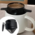 thumbnail image 4 of Foldable Coffee to Clean 1 Holder Paperless Coffee Maker Coffee Dripper Cup for Travelling - brush boxed, 4 of 8