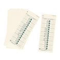 thumbnail image 4 of yuksok 50 Pieces Time Cards Office Supplies Overtime Calculation Clock in Timecards, 4 of 9