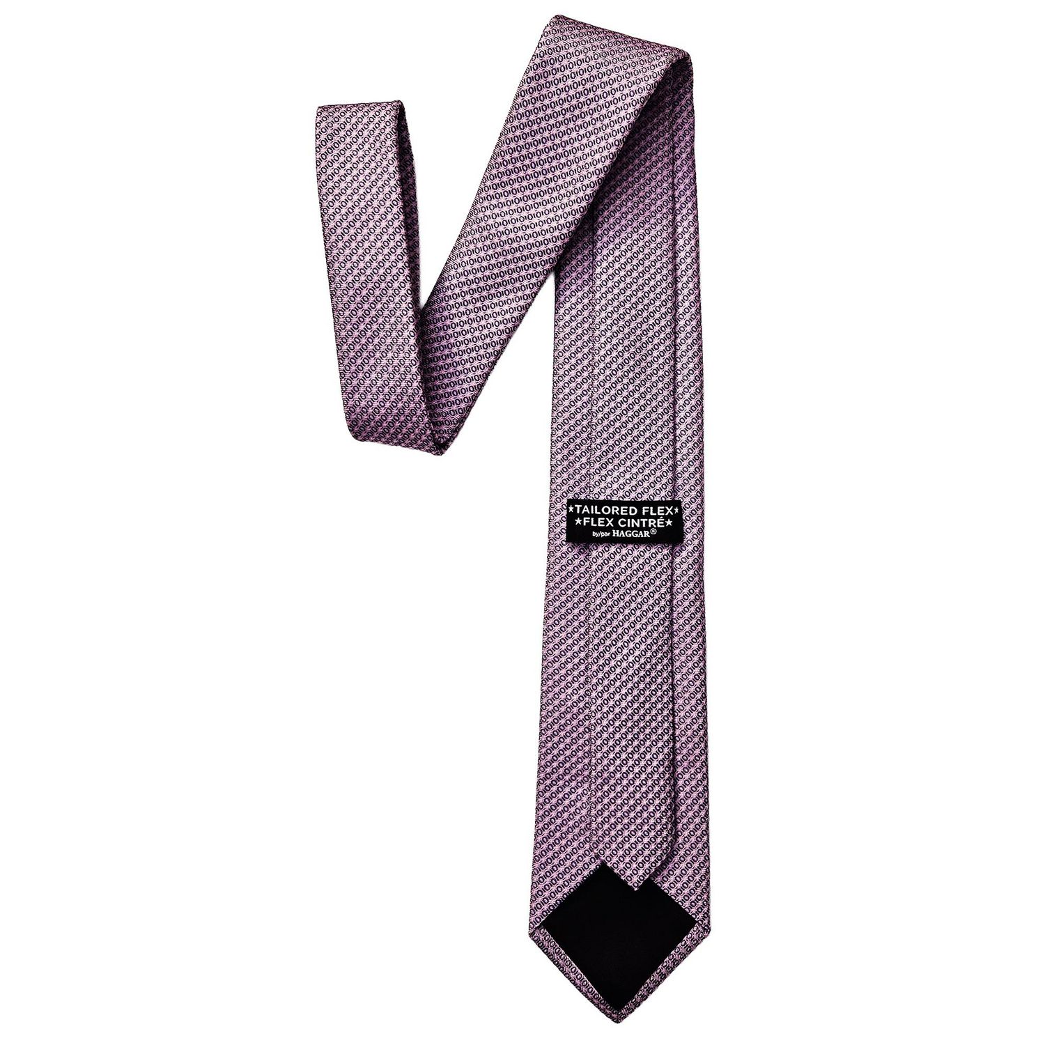 Tailored Flex by Haggar Men's Classic Texture Solid Woven Necktie