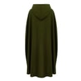 thumbnail image 4 of Women Trench Coat Open Front Cardigan Jacket Coat Cape Cloak Poncho Plus, 4 of 9