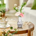thumbnail image 2 of Plant Pots Planters Retro Transparent Glass Small Vase Vase Desktop Dried Flower Decorative Vase French Light Flower Set Flower Pots Garden Planters Indoor Outdoor Plant Containers, 2 of 7