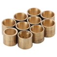 thumbnail image 3 of Pool Cue Ferrules, 10pcs Billiards Cue Tip Snooker Copper Pool Ferrules Repair Tool Accessories for Billiard Cue Repair, 3 of 7
