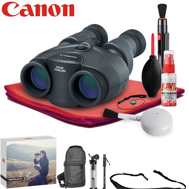 Canon 10x30 IS II Image Stabilisée Jumelles Exclusives Kit de Jumelles Extérieures