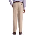 thumbnail image 3 of Haggar Mens Cool 18 Pro Classic Fit Pleat Front Expandable Waist Pant, 3 of 5