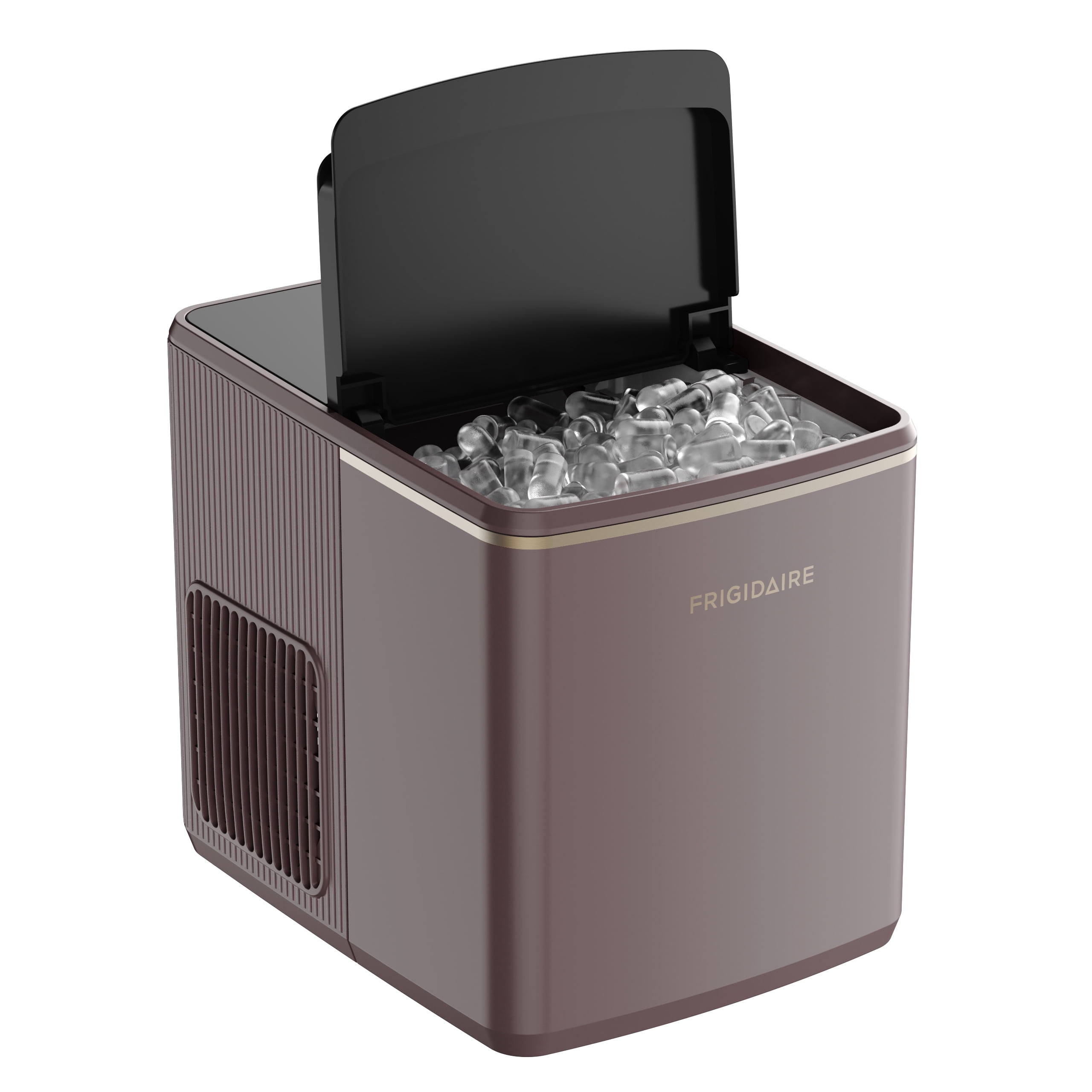 Machine à glaçons de comptoir Frigidaire 11,8 kg (26 lb), portable, avec commandes tactiles, mauve