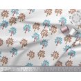 thumbnail image 3 of Soimoi Cotton Voile Fabric Tree Block Print Sewing Fabric Yard 42 Inch Wide, 3 of 3