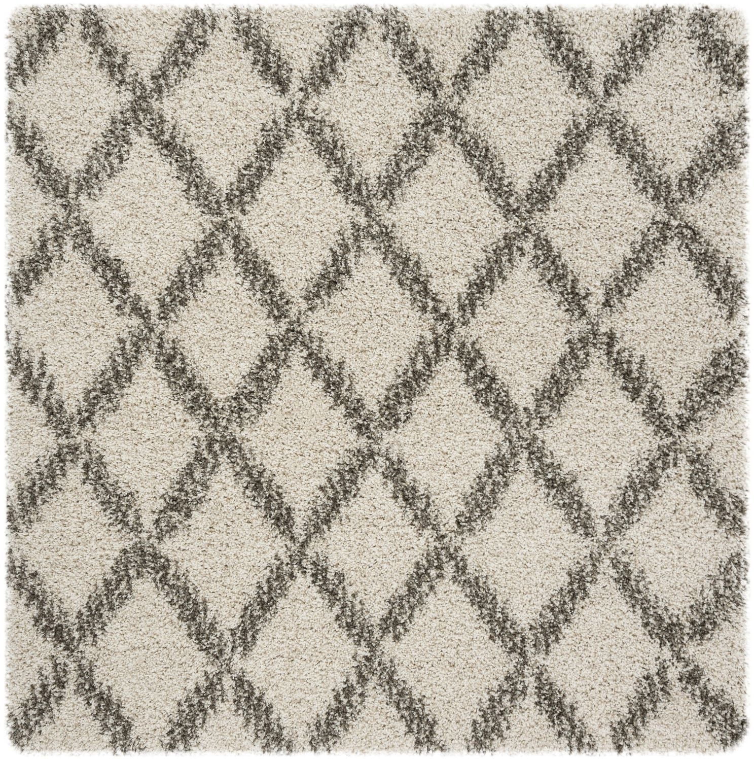 Safavieh Hudson Franklin Tapis Géométrique Diamants Shag