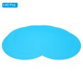 thumbnail image 3 of Unique Bargains 9.8-inch Round Cardboard Paper, 40 Pcs Blank Disc Circles Slices for Party Decorations DIY Craft, Blue, 3 of 6