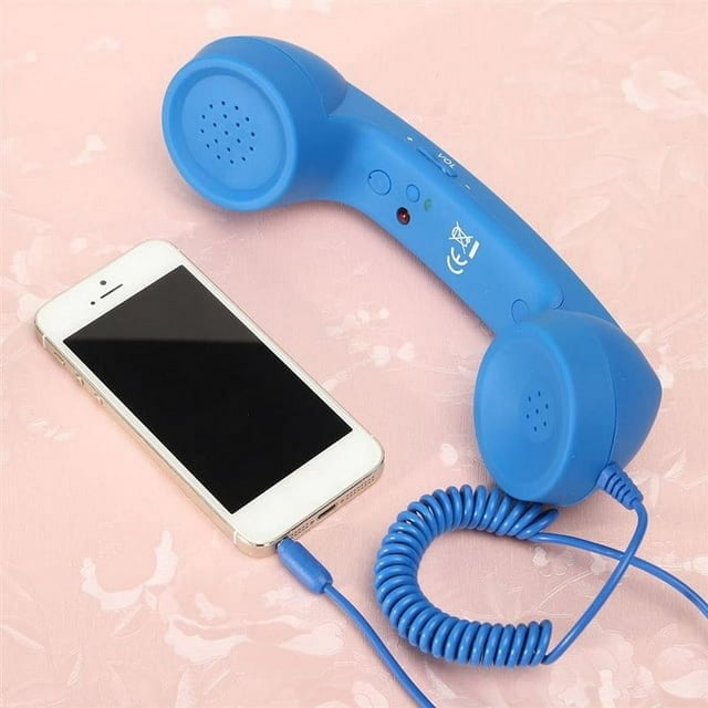 HAOAN 3.5mm Universal Phone Telephone Receiver Classic Telephone Microphone Mic