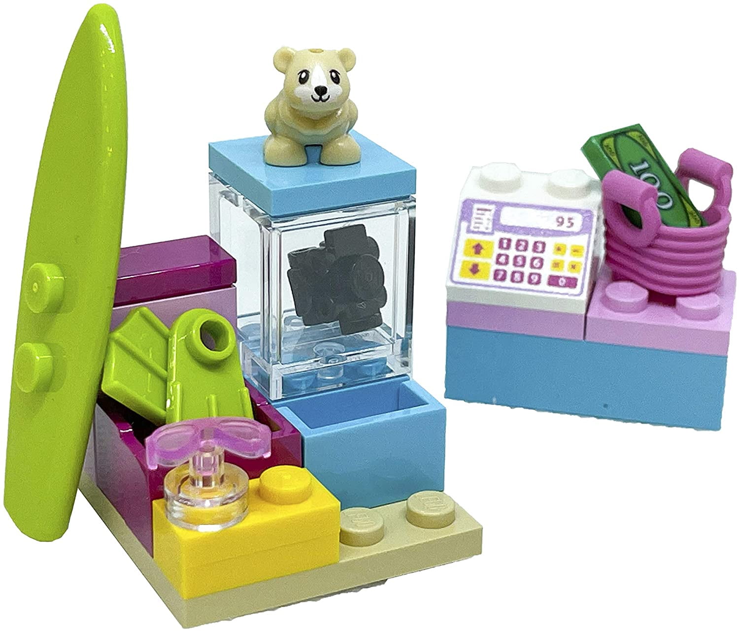 LEGO Friends Accessory Set: Beach Shop with Harry (27 pcs)