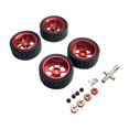 thumbnail image 1 of Xuanheng Roues et Pneus RC Accessoires RC Écrou de Roue M3 Élégant pour 144001 1/14 1/10 Rouge, 1 of 8