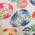 thumbnail image 5 of Yhmxh Table Chemin, Nappe Lapin de Pâques Oeufs Polyester Coton Imprimée Drapeau de Table Décoration de Table Tapis de Bureau, 5 of 5