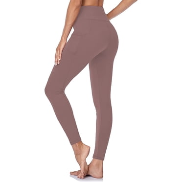 Styesk Women's Pants Women's Solid Color Pocket Yoga Leggings Soft Abdominal High Elastic Slim High Waist Yoga Pants