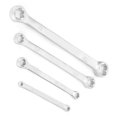 thumbnail image 1 of Wrench, Car Repair Tool, 4Pcs/Set Silver Practical Double End Wrench, For Automotive Car Woodworking Industry, 1 of 8