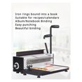thumbnail image 4 of Iron Ring Binding Machine Manual 8-inch A5 Calendar Hanging Punching and Pressing Double Line ,Pinpoint Punching, 4 of 6