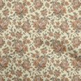 thumbnail image 1 of oneOone Velvet Light Yellow Fabric Florals Craft Projects Decor Fabric Printed By The Yard 58 Inch Wide, 1 of 4