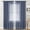 Dark Blue DB, variant on PpgejGEK Solid Color Semi Sheer Curtains Rod Pocket Style Light Filtering Polyester Window Drapes for Living Room Bedroom Privacy Soft Fabric Multiple Color Choices 213x132cm