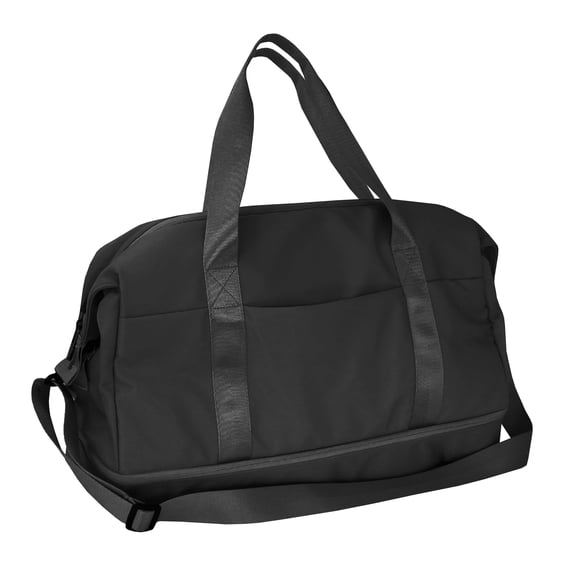 Mine., Sac de voyage avec compartiment inférieur pour chaussures, bagage à main, Noir