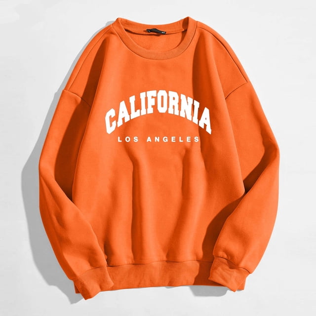T-shirts Graphiques à Manches Longues Décontractés pour Femmes, Chandails à Col Rond, Hauts à Enfiler pour Femmes, Hauts Asymétriques pour Femmes, Chandails à Capuchon pour Temps Froid pour Femmes, Chandail à Fermeture Éclair pour Femmes, Chandail Court pour Femmes