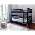 thumbnail image 2 of BEDSMART Solid Wood Full Over Full Bunk Bed | Blue, 2 of 2